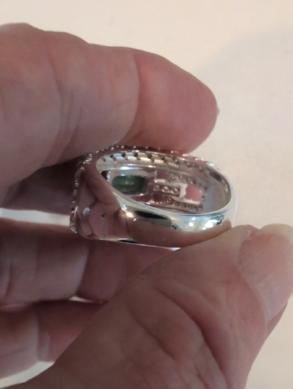 Bomb Party "GlamorousTraveler" Lab Created Tourmaline Ring NWT - Picture 6 of 8